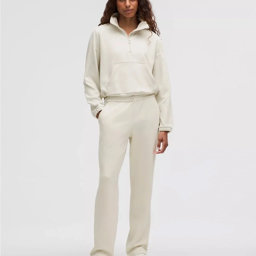 Lululemon Softstreme Ribbed Half Zip - Picture 1 of 7